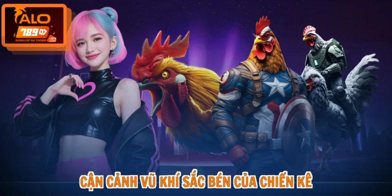 Đá Gà Cựa Dao - Đấu Trường Rực Lửa, Kịch Tính Từng Giây 3 Cận cảnh vũ khí sắc bén của chiến kê