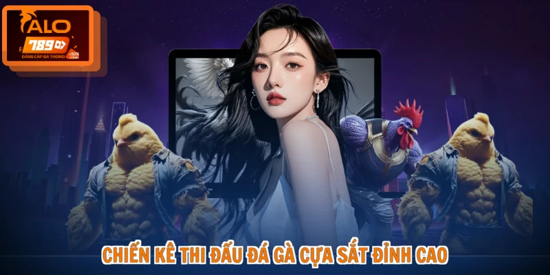 Chiến kê thi đấu đá gà cựa sắt đỉnh cao