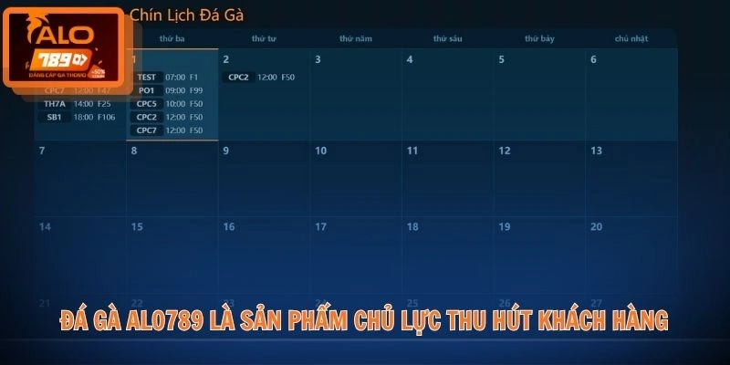 Trang chủ 6 Đá gà ALO789 là sản phẩm chủ lực thu hút khách hàng