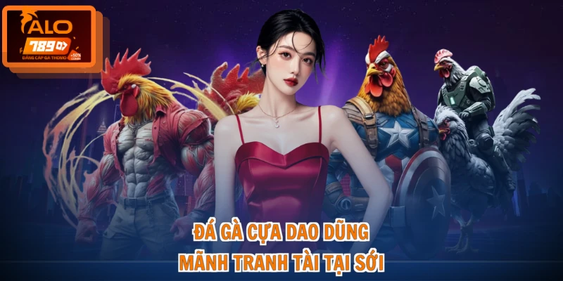 Đá Gà Cựa Dao - Đấu Trường Rực Lửa, Kịch Tính Từng Giây 2 Đá gà cựa dao dũng mãnh tranh tài tại sới