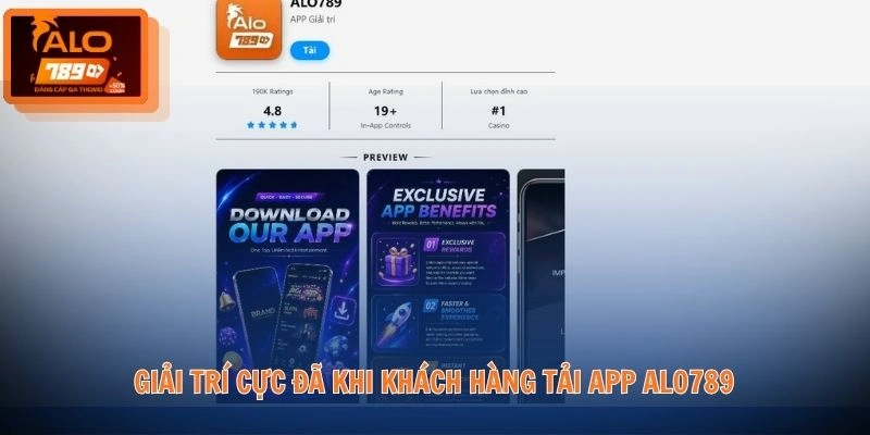 Tải app ALO789 1 Giải trí cực đã khi khách hàng tải app ALO789