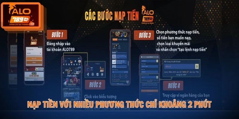Trang chủ 10 Nạp tiền với nhiều phương thức chỉ khoảng 2 phút
