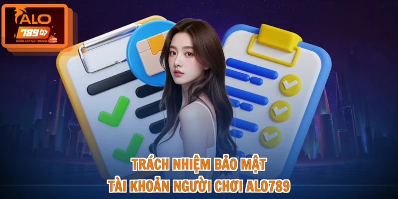 Chính sách bảo mật ALO789 3 Trách nhiệm bảo mật tài khoản người chơi ALO789
